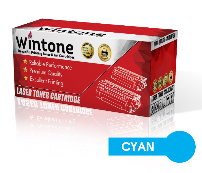 Wintone Compatible Toner Cartridges CE401A CF201A for HP Color LaserJet Pro 200 - Cyan 1 in UAE