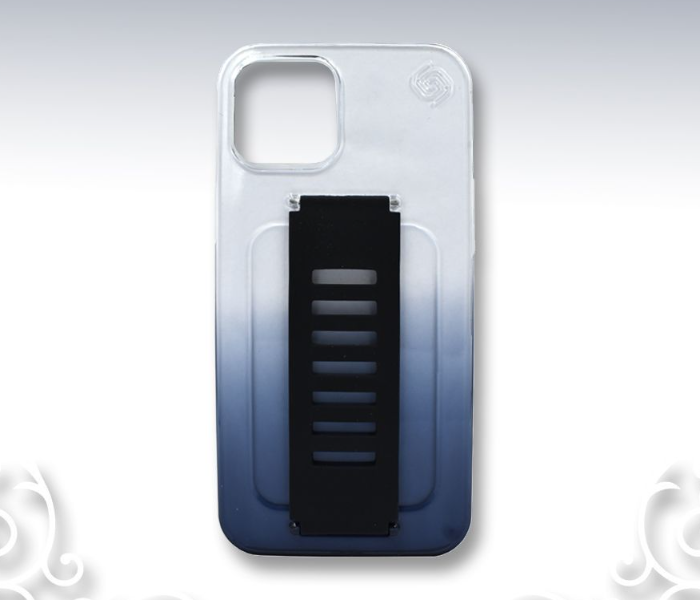 Grip2U GR-1321 Color Fade Transparent Mobile Case for iPhone 12 - Black 1 in UAE