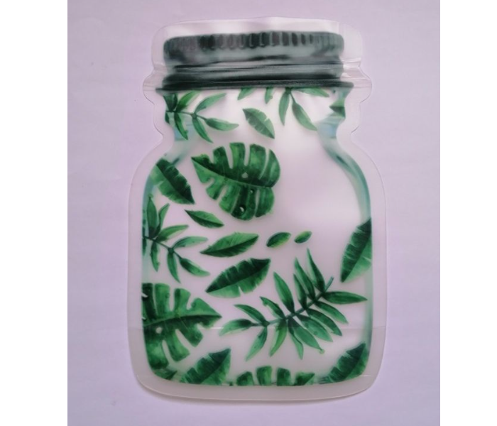 SS 12 Piece Printed Mason Jar Zipper Bags 4 in UAE