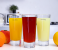 Royalford RF7950 3 Pieces Heavy Juice Glass Set - Clear 4 in UAE