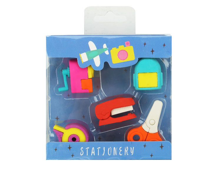Smily Kiddos Fancy Stationery Eraser Set 1 in UAE