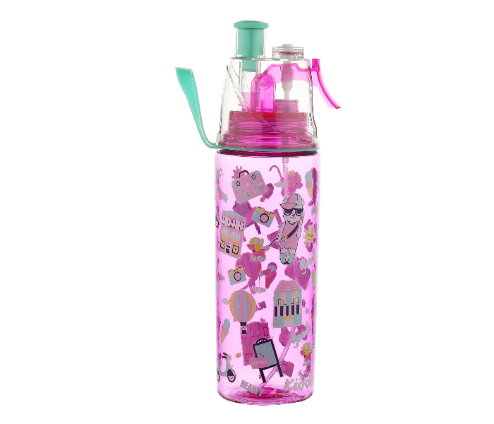 Smily Kiddos Sports Drink Bottle - Pink 1 in UAE
