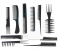 Professional Saloon Hair Comb Set - Black 1 in UAE