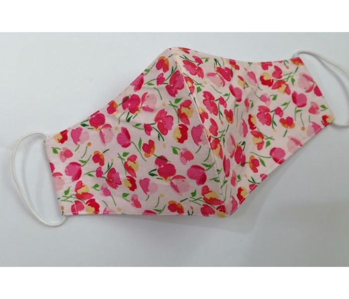 Rose Printed Face Mask 1 in UAE
