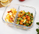 Royalford RF9220 600ml 2 Compartment Food Container - Clear & Green 4 in UAE