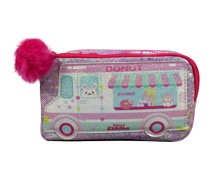 Smily Kiddos Teddy Theme Fancy Donut Pencil Case - Pink 1 in UAE