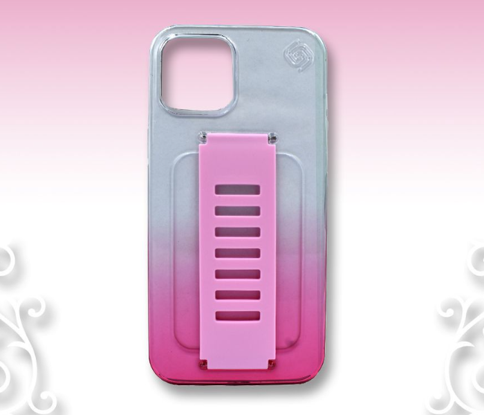 Grip2U GR-1329 Color Fade Transparent Mobile Case for iPhone 12 Mini - Pink 1 in UAE