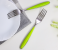 Royalford RF1918-DF 1.88mm 2 Pieces Tab Fork - Green & Silver 2 in UAE