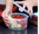 Royalford RF418APB 700ml Airproof Round Container - Clear & Blue 3 in UAE