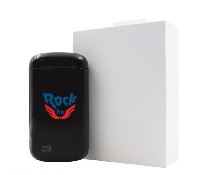 SS Wireless Earphone With 3600mAh Powerbank - Black 1 in UAE