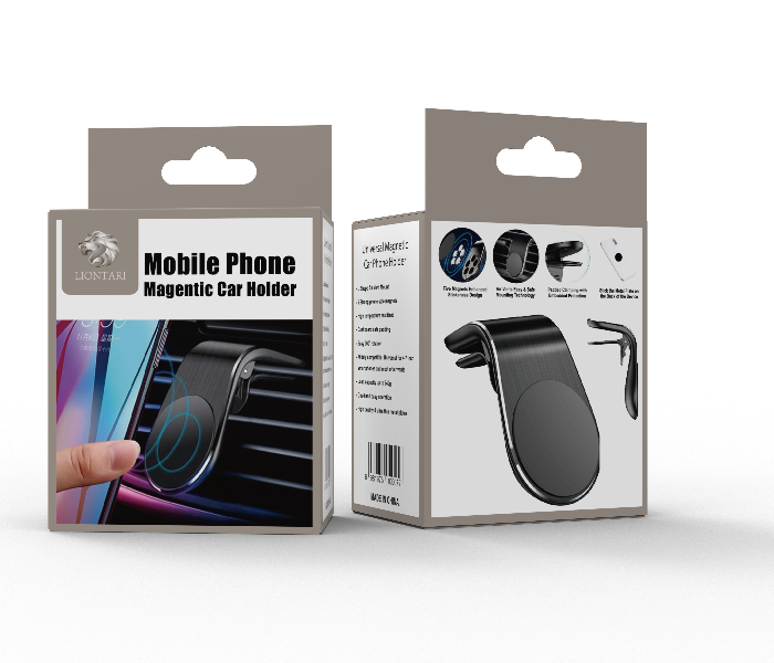 Liontari Magnetic Car Phone Holder - Black 1 in OMAN