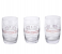 Royalford RF8720 Lira Royal Glass Set - 3 Pieces - Clear 1 in UAE