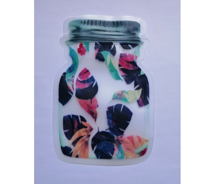 SS Set Of 6 Leaf Design Zip Lock Bag 1 in UAE