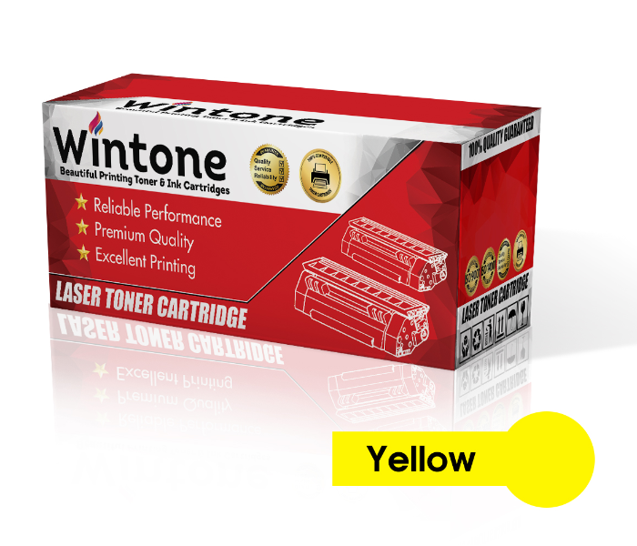 Wintone Compatible Toner Cartridges for CE262A 647A Replacement for HP Color LaserJet CP 4500 Series - Yellow 1 in UAE