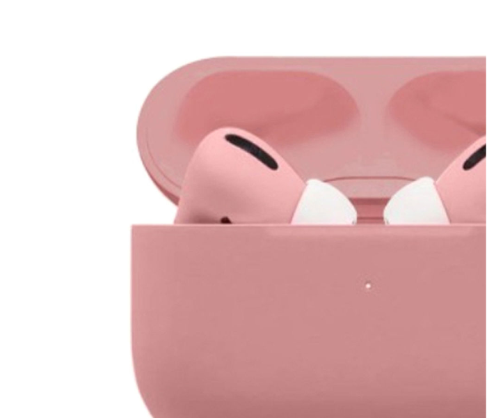 Wireless Bluetooth In-Ear Earbuds With Charging Dock - Pink and White 2 in KSA