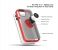 Silicone Soft Edge Mobile Case with Metal Finger Ring Holder Stand for Apple iPhone 12 and 12 Pro - Red 2 in UAE