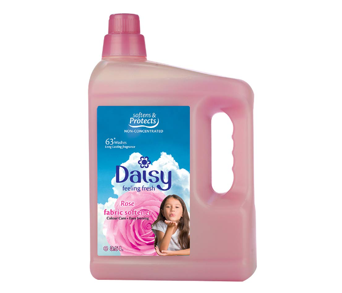 Daisy 3.5 Liter Feeling Rose Fabric Softener Extra Long Lasting Fragrance Concentrated Conditioner 1 in UAE
