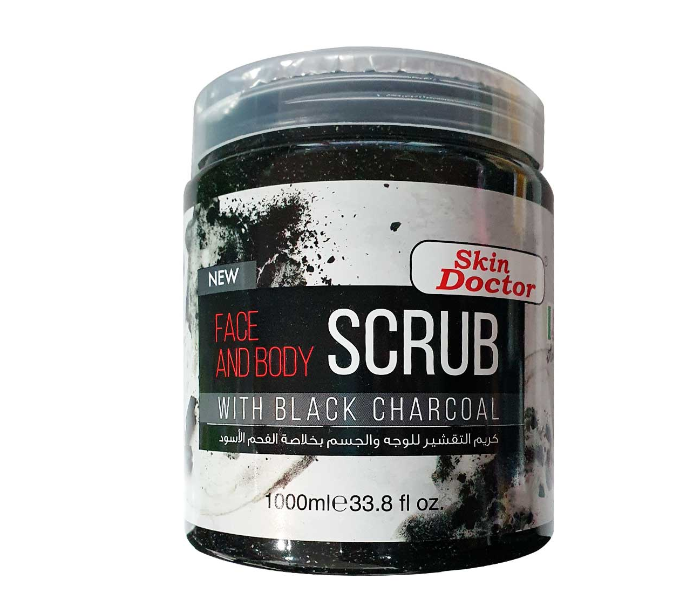 Skin Doctor Charcoal Face and Body Scrub 1 in UAE