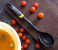 Royalford RF8905 Nylon Serving Spoon with ABS Handle - Black & Yellow 4 in UAE