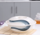 RoyalFord RF8034 10-inch Melamine Super Rays Bowl with Lid - Ivory & Blue 3 in UAE