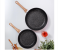Royalford RF9556 2 Pieces Forged Aluminum Frypan Set - Bronze & Black 1 in UAE