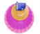 Royalford RF8675 3 Pieces Universal Silicone Lid - Pink, Yellow & Purple 1 in UAE