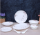 Royalford RF8982 33 Pieces Opal Ware Dinner Set - White 1 in UAE