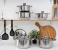 Royalford RF9352 12 Pieces Stainless Steel Cookware Set - Silver 2 in UAE