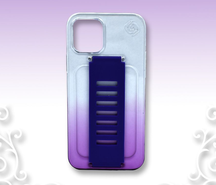 Grip2U GR-1312 Color Fade Transparent Mobile Case for iPhone 12 Pro Max - Purple 1 in UAE