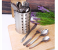 Royalford RF8970 24 Pieces Stainless Steel Sigma Border Cutlery with Holder - Silver 1 in UAE