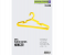 Royalford RF5428N Plastic Clothes Hanger - Yellow, 5 Pieces 2 in OMAN