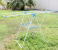 Royalford RF9458 Adjustable Metal Cloth Dryer - Blue & White 1 in UAE