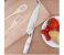 Royalford RF9532 8-inch Marble Designed Chef Knife - White & Grey 3 in UAE