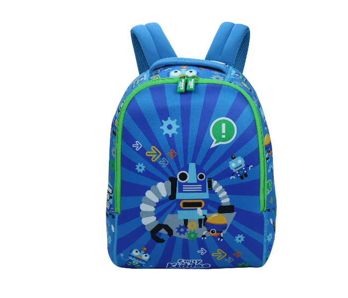 Smily Kiddos Junior Backpack - Blue & Green 1 in UAE