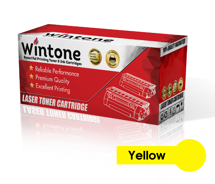Wintone Compatible Toner Cartridges C9722A 641A is compatible for HP Color LaserJet 4600 4610 4650 and Canon LBP 2510 85 - Yellow 1 in UAE