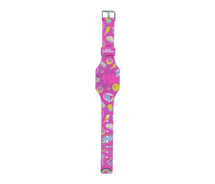 Smily Kiddos Digital Smart Watch - Pink 1 in UAE