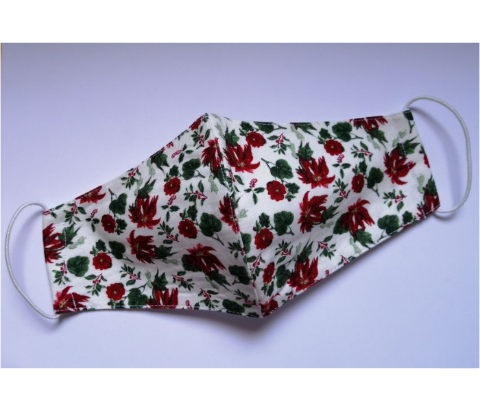 Breathe Face Mask Coral Print 1 in UAE