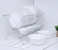 Royalford RF5036 40 Pieces Opal Glassware Dinner Set - White 4 in UAE