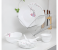 Royalford RF8986 34 Pieces Opal Ware Dinnerware Sets - White 4 in UAE