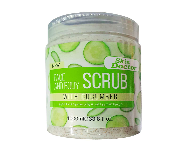 Skin Doctor Cucumber Face and Body Scrub 1 in UAE