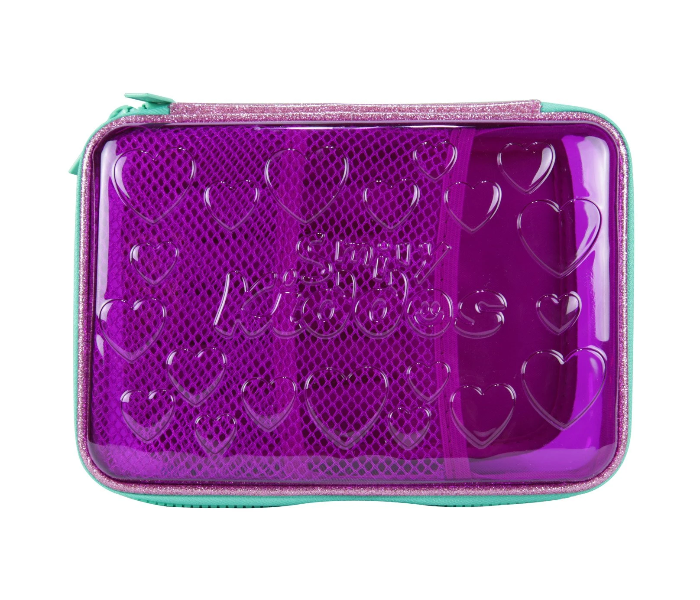 Smily Kiddos PVC Pencil Case - Dark Pink 1 in UAE