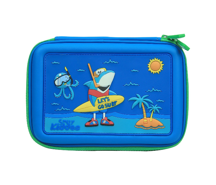 Smily Kiddos Scented Hardtop Pencil Box - Dark Blue 1 in UAE
