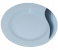 Royalford RF8060 10-inch Melamine Ware Super Rays Deep Plate - Blue 1 in UAE