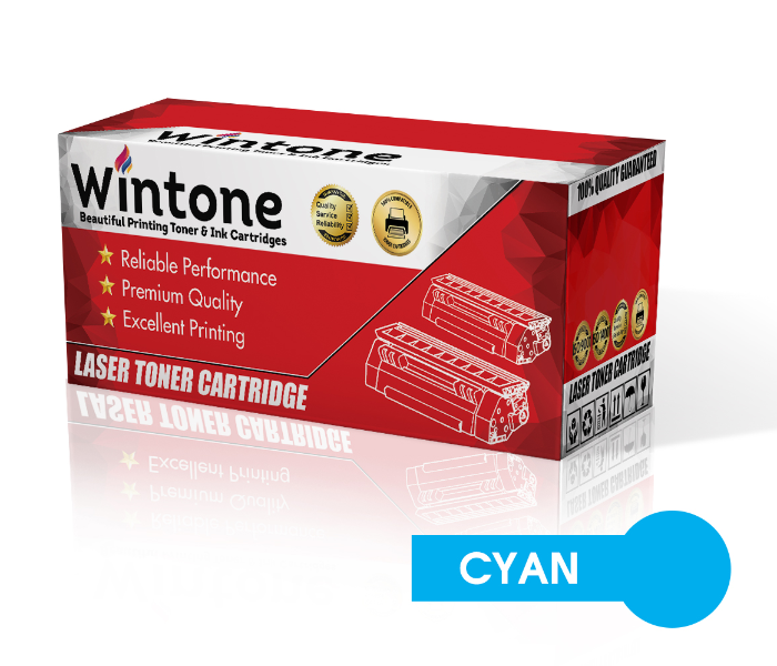 Wintone Compatible Toner Cartridges CE741A 307A for HP Color LaserJet and HP Color LaserJet Professional - Cyan 1 in UAE