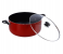 Royalford RF9909 36cm Casserole with Lid - Red 2 in UAE