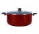 Royalford RF9909 36cm Casserole with Lid - Red 1 in UAE