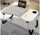 Jongo Work at Home Laptop Table with Tab and Tea Holder- White 1 in UAE