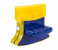 Double Sided Magnetic Window Cleaner Brush - Blue and Yellow 1 in UAE