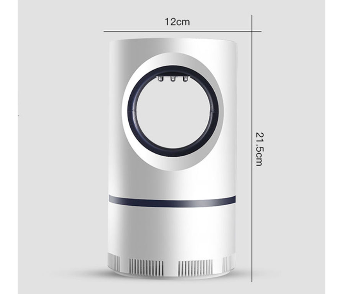 USB Powered Electric Photocatalytic LED Anti Mosquito Killer Light - White 5 in UAE