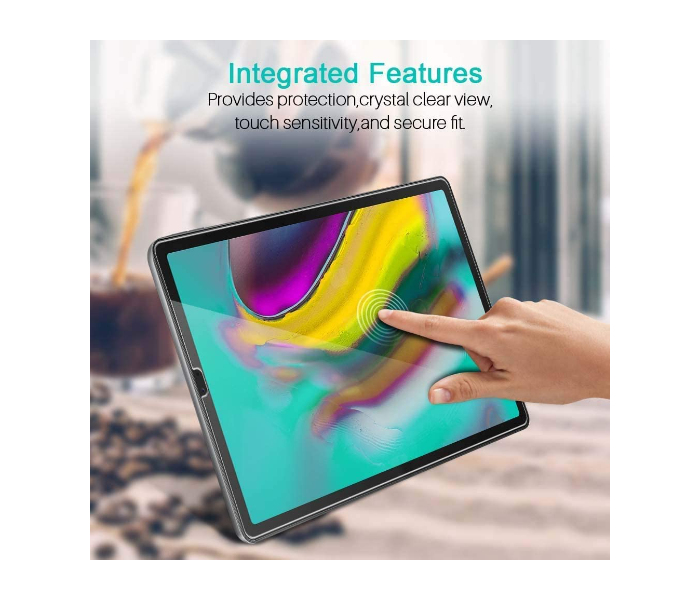 Trands TR-SP5SE36 10.5 Inch Anti-Scratch Clear Glass Protection for Galaxy Tab S5E 3 in UAE